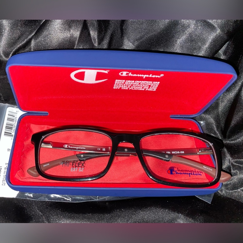 Champion Black and Gray Eyeglasses